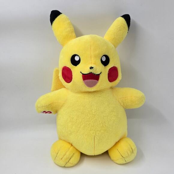 BABW Pokemon Vaporeon Eevee Pikachu Plush Plus One Small Plush Bundle Lot - Picture 7 of 11